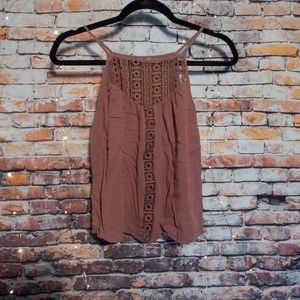 Charlotte Russe / sheer tank top